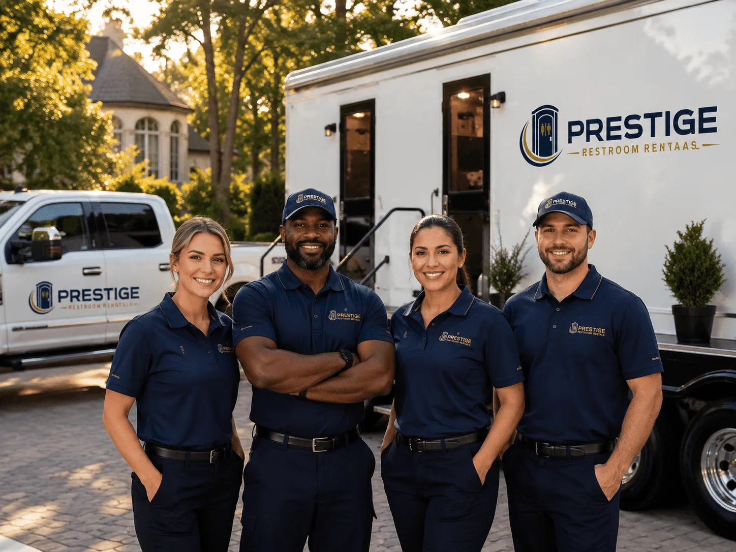 Trusted Luxury Portable Restrooms company in Harrod, OH